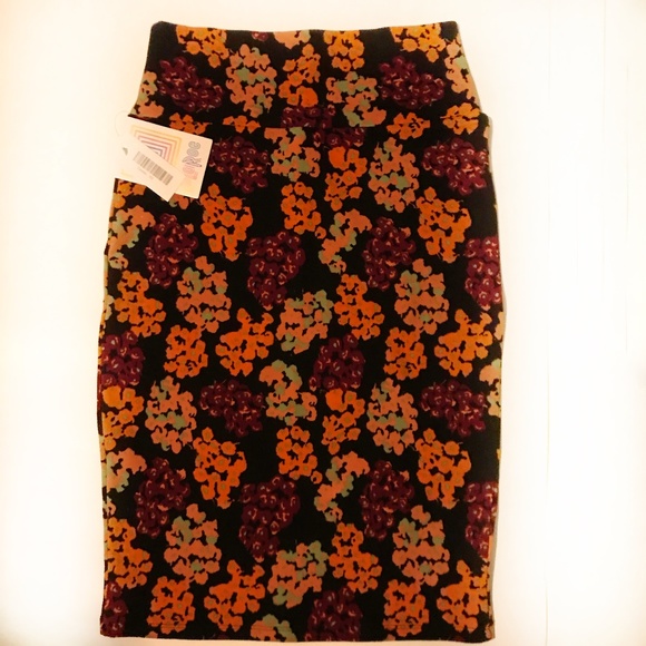 LuLaRoe Dresses & Skirts - NWT XS LuLaRoe Cassie Pencil Skirt Fall Colors